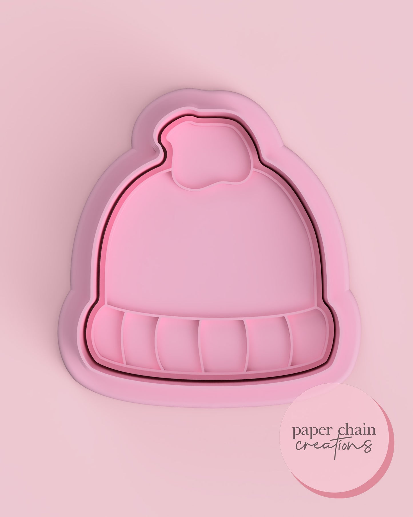 Beanie Cookie Cutter and Fondant Embosser