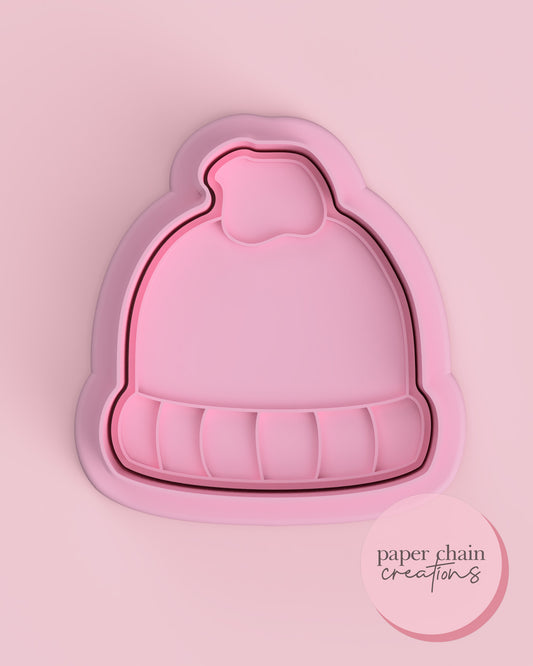 Beanie Cookie Cutter and Fondant Embosser