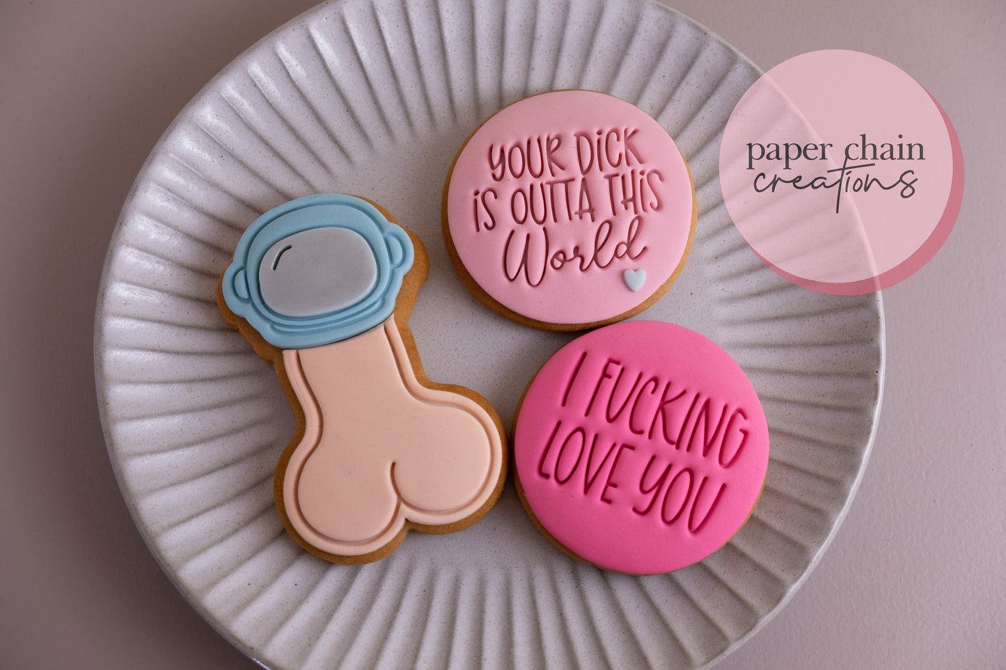 Your Dick is Outta This World Fondant Embosser