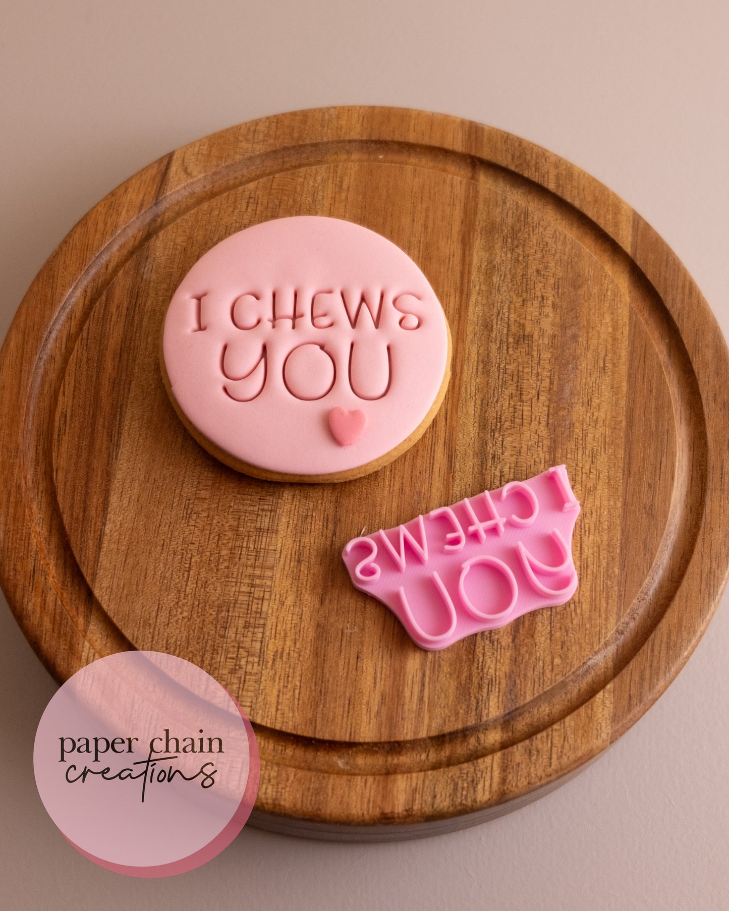 I Chews You Fondant Embosser