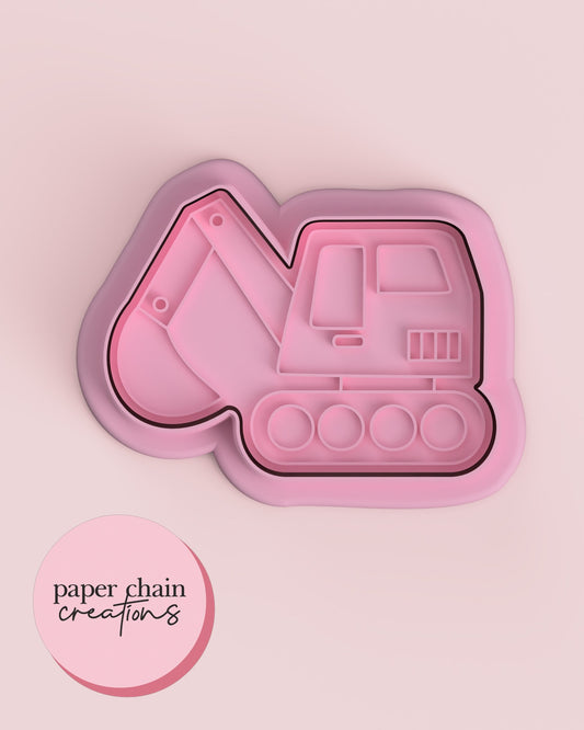 Digger Cookie Cutter and Fondant Embosser