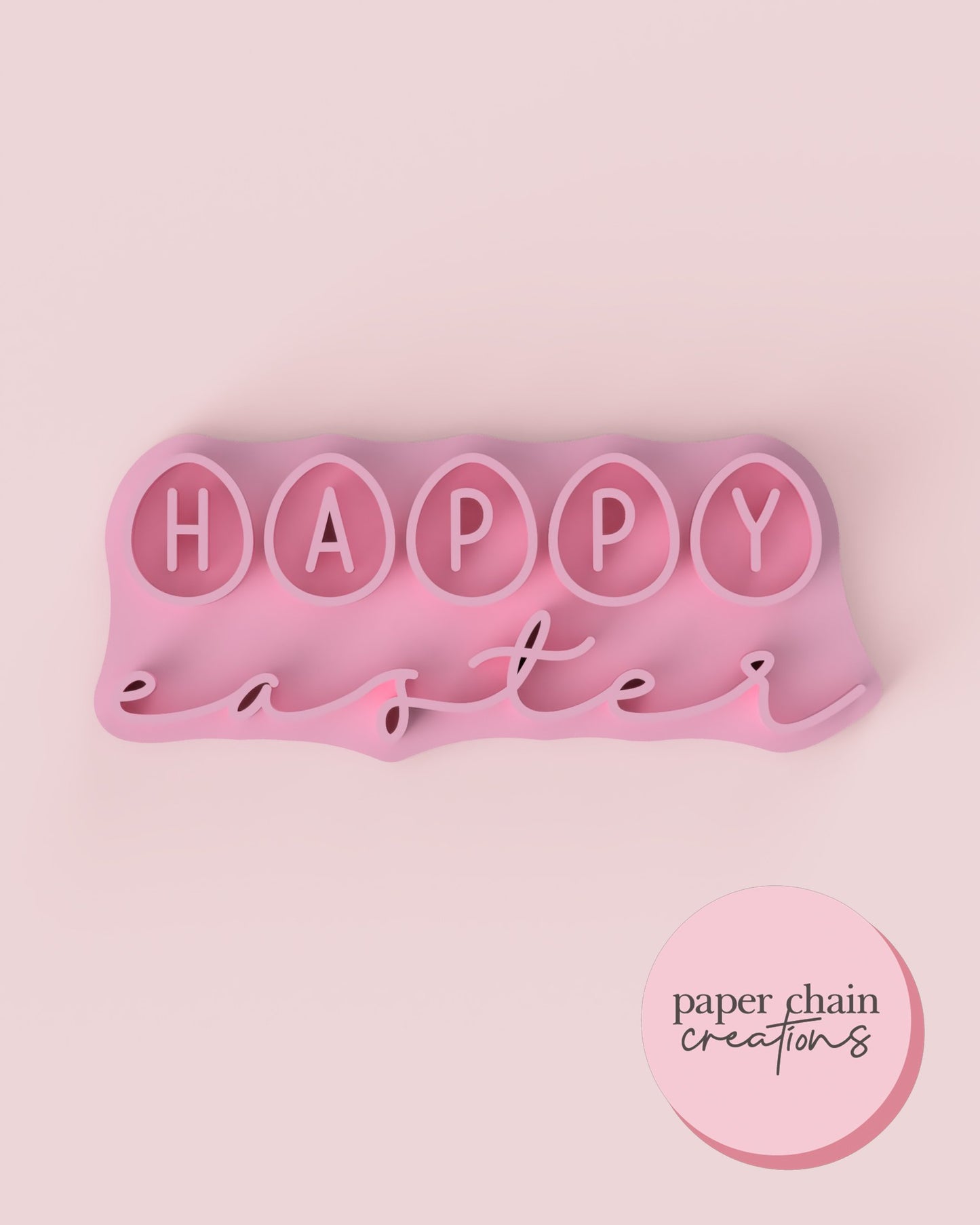 Happy Easter V6 Fondant Embosser