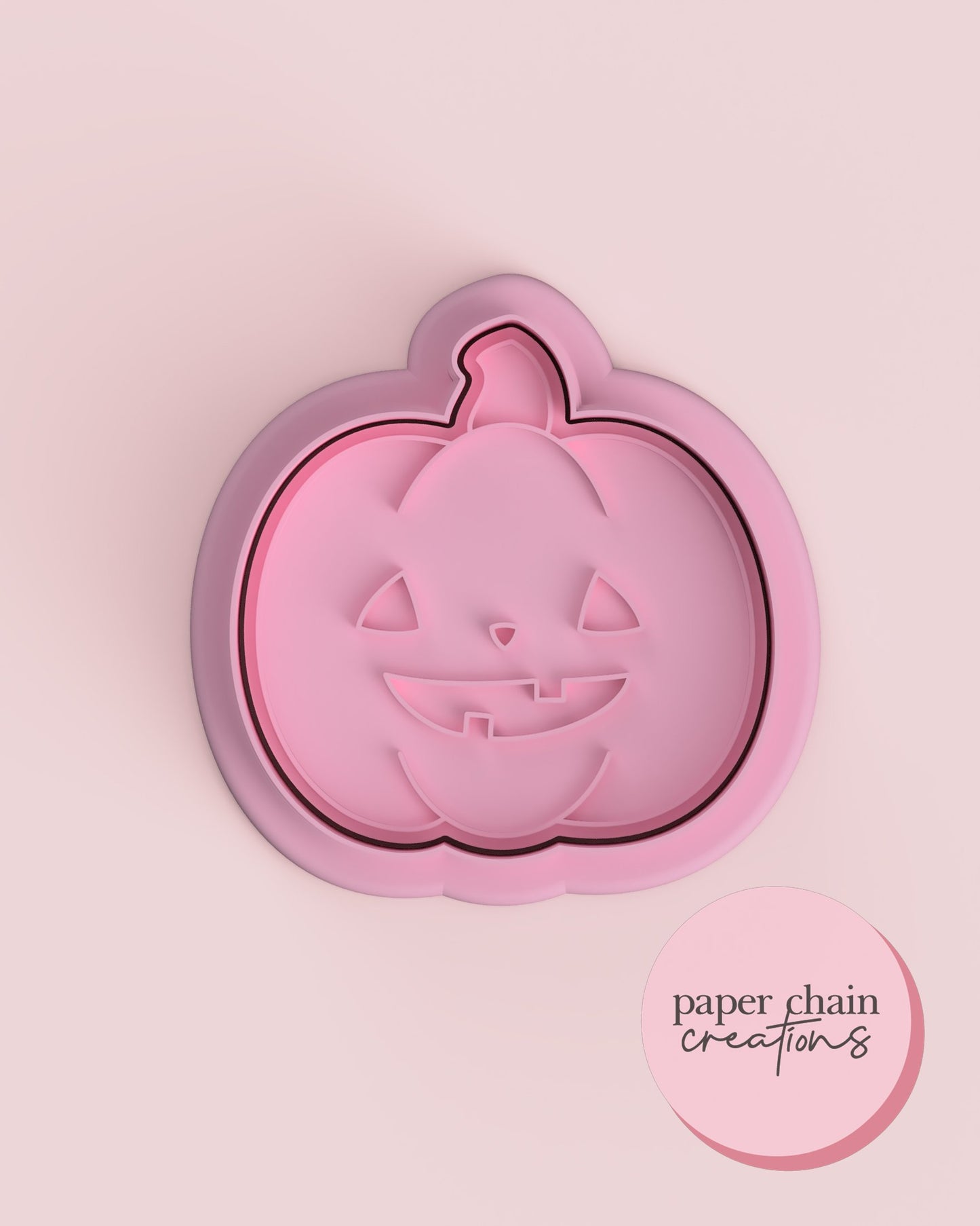 Jack O Lantern Cookie Cutter and Fondant Embosser