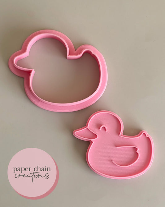 Baby Duck Cookie Cutter and Fondant Embosser
