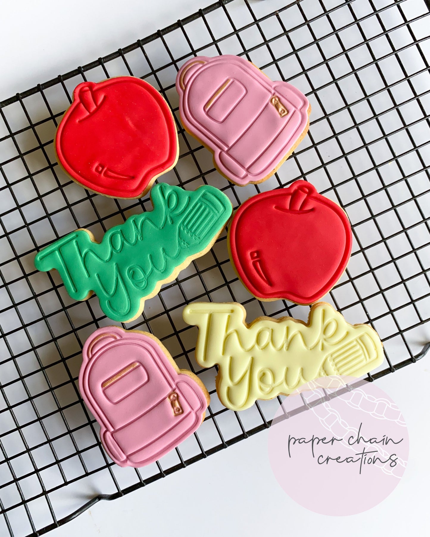 Thank You with Pencil Embosser and Cookie Cutter