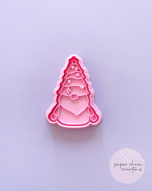 Christmas Gnome Cookie Cutter and Embosser