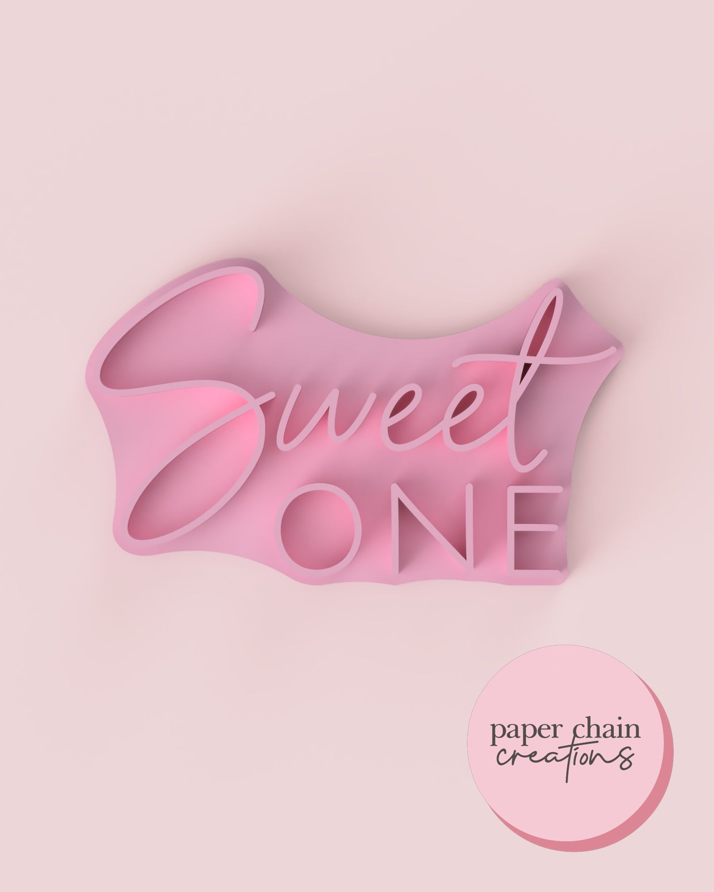 Sweet One Fondant Embosser