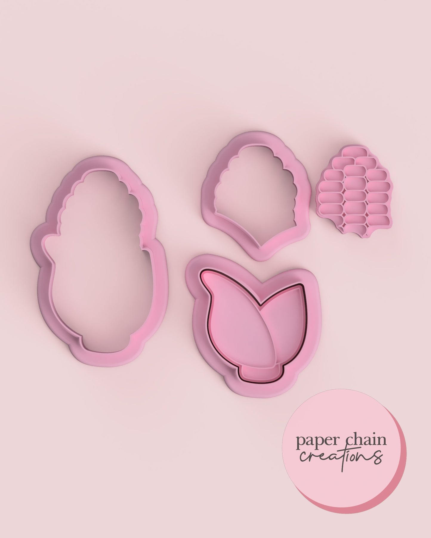 Cob of Corn Cookie Cutter and Fondant Embosser SET