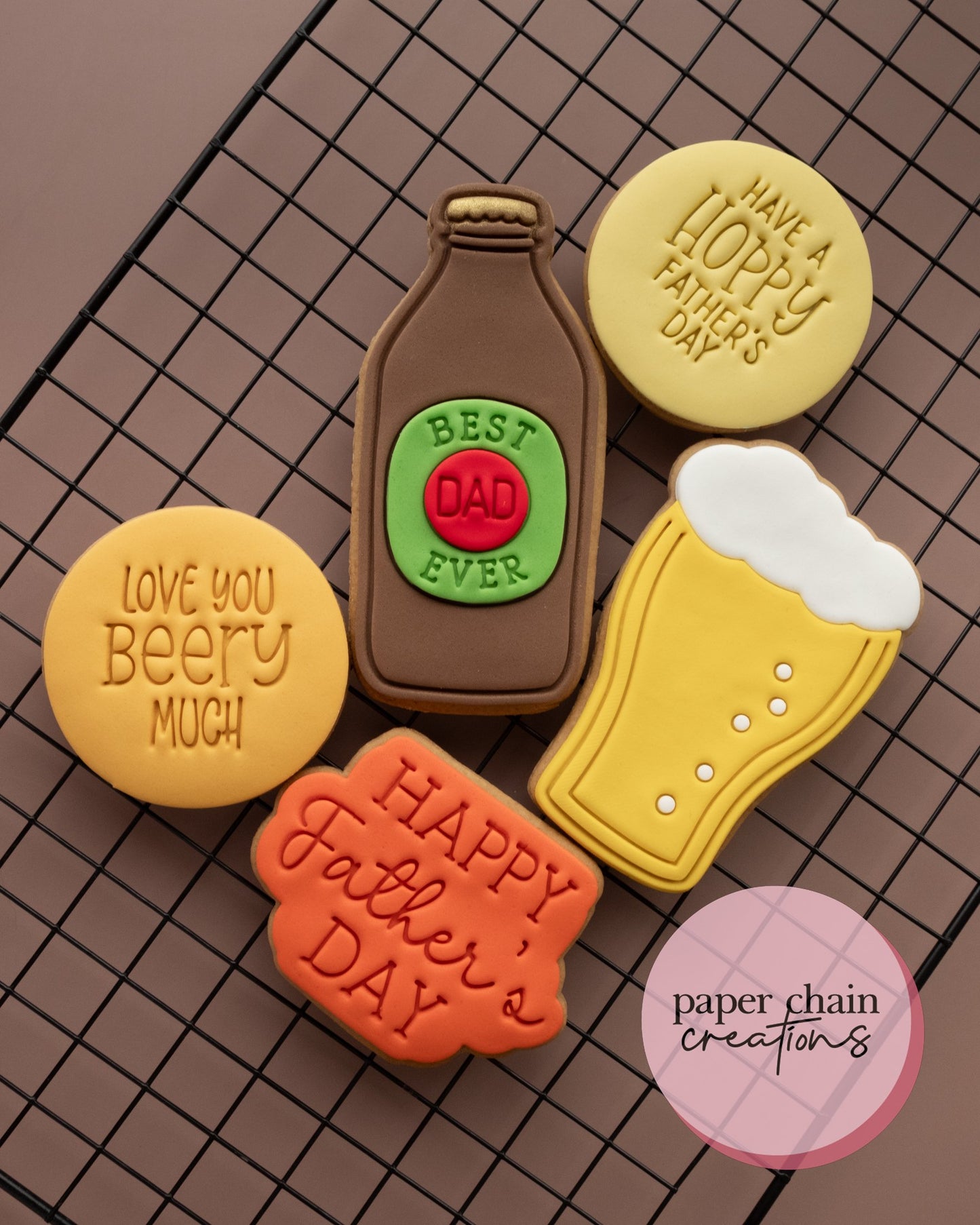Love you Beery Much Fondant Embosser