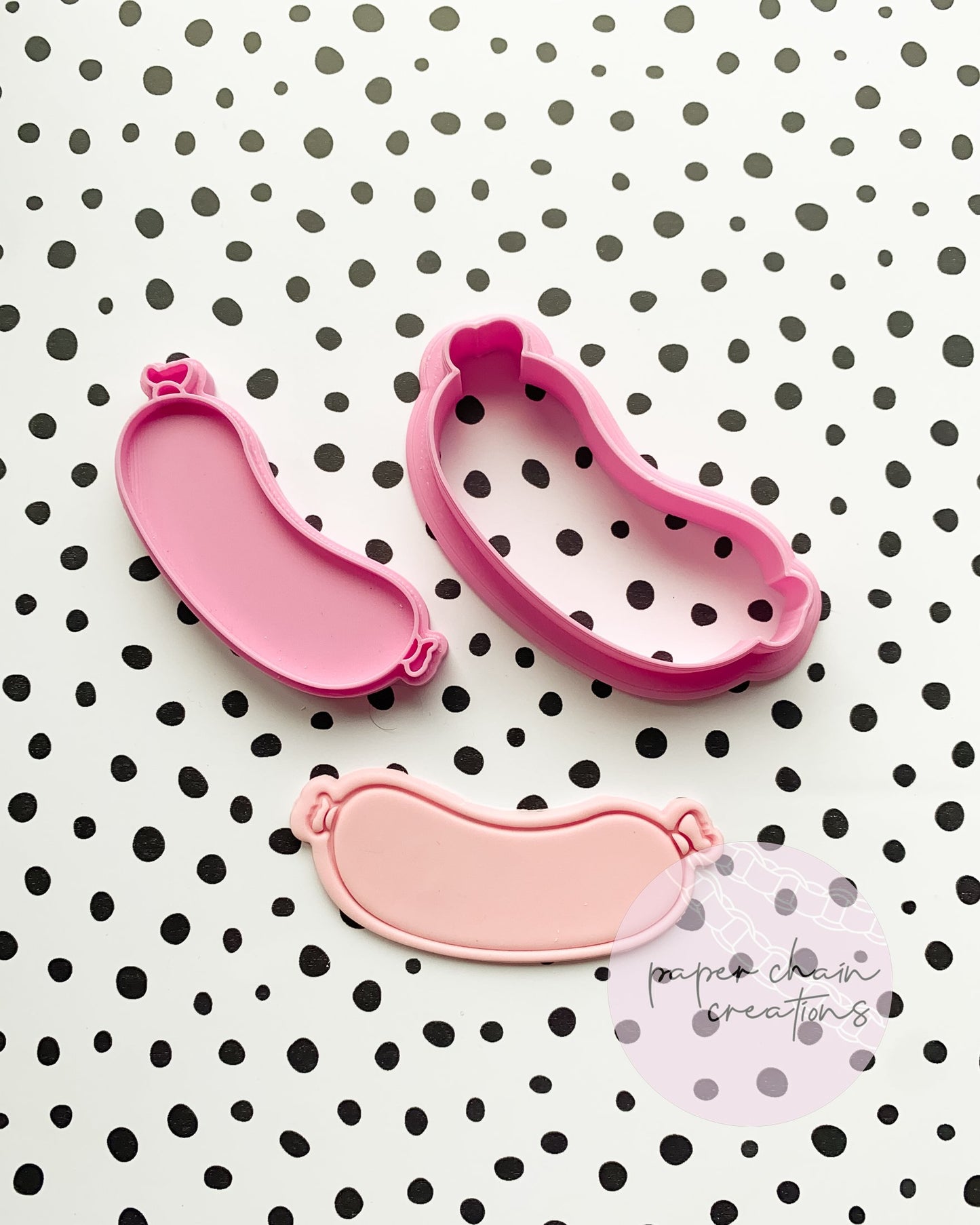 Sausage Cookie Cutter and Fondant Embosser