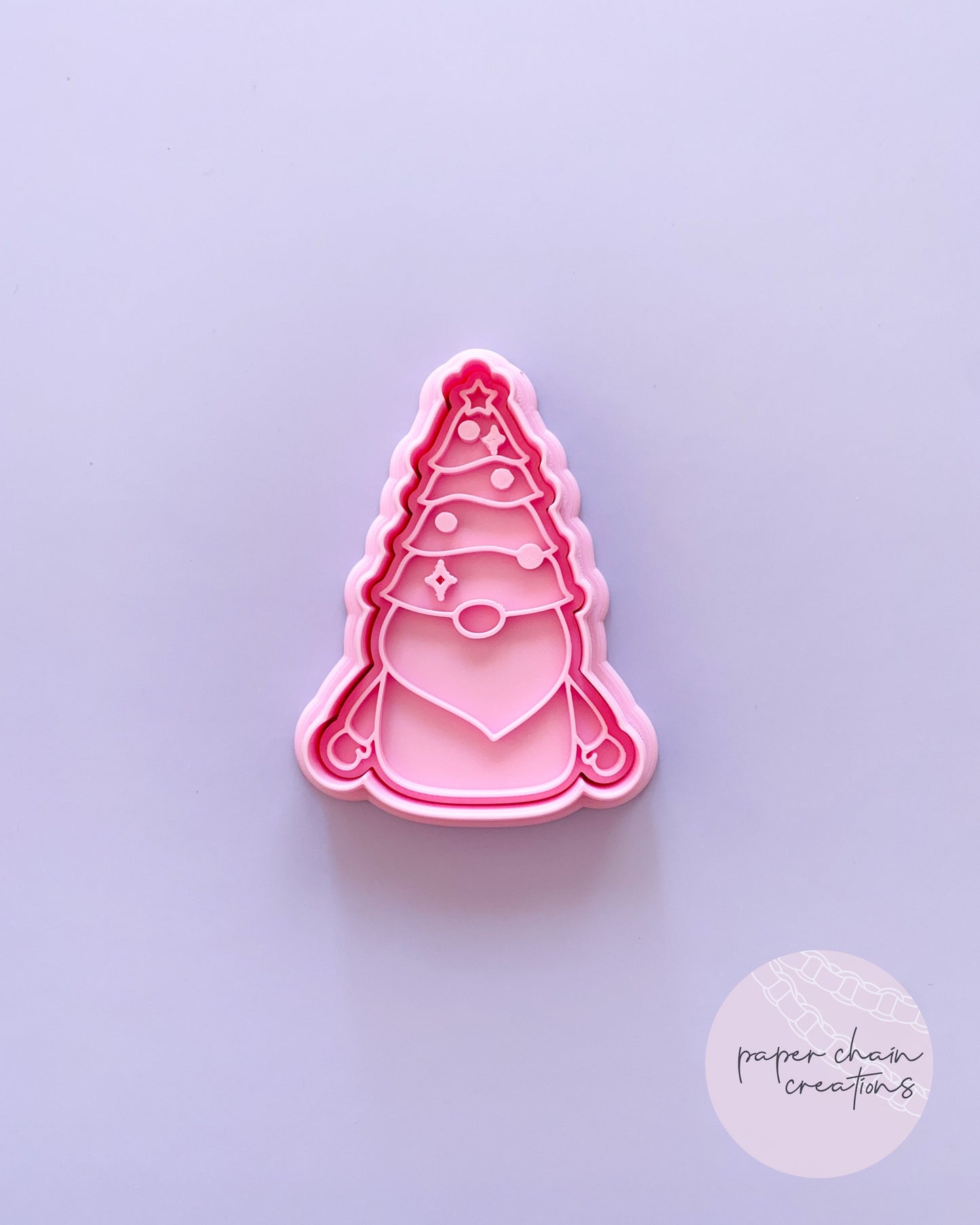 Christmas Gnome Cookie Cutter and Embosser