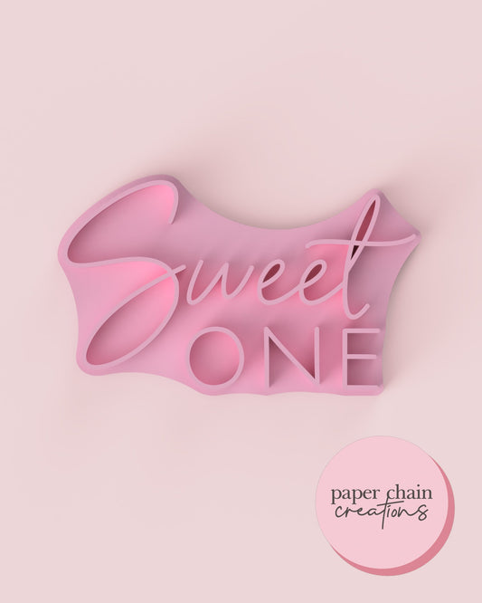 Sweet One Fondant Embosser